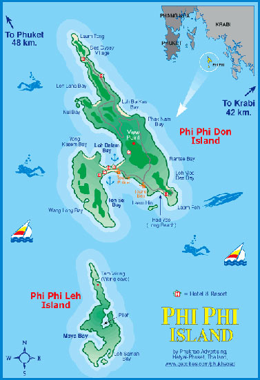 皮皮岛（Phi Phi Island）自助游旅游基本信息简介