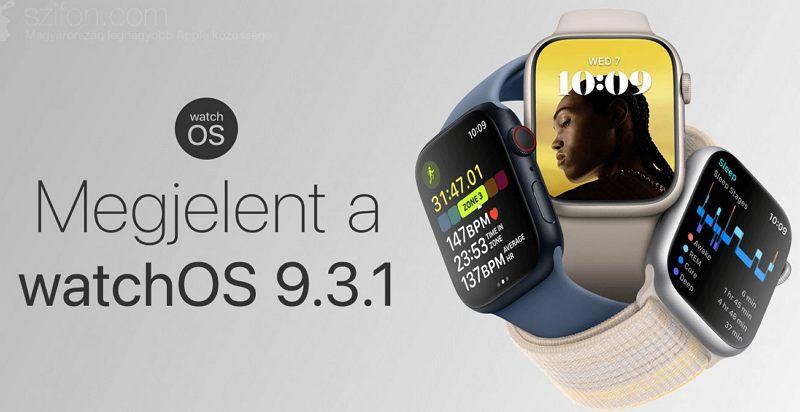 watchOS 9.3.1 正式版固件:修复问题及安全漏洞