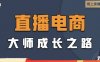 直播电商高手成长之路：教你成为直播电商大师，玩转四大板块（25节）