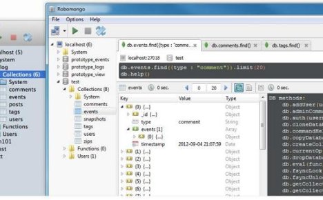 Robomongo – mongodb客户端工具