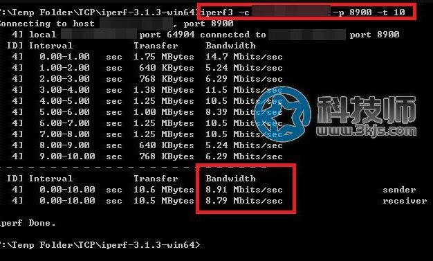 iperf使用方法 – iperf下载及使用方法