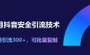11月抖音安全引流技术，单日引流300+，可批量复制