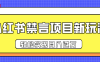 小红书禁言项目全新攻略大揭秘！独特推广新思路重磅出击，出单率呈几何级数大幅跃升，月入过万目标轻松达成，开启小红书商业变现的全新篇章，引领财富增长新潮流。