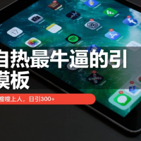 最强自热产品引流模板震撼登场！采用精妙二剪搬运技巧，流量如潮水般汹涌而至，每日精准引流 300 人以上，堪称引流界的王者秘籍，让你的自热产品推广一路狂飙，势不可挡！