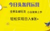 今日头条代运营项目 55分成 躺赚月入3000+