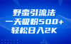 日引千粉不是梦！这套独家裂变秘籍，让你轻松卖项目当行业导师