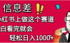 小红书人性痛点笔记，一条笔记点赞3W+，单日变现1000+